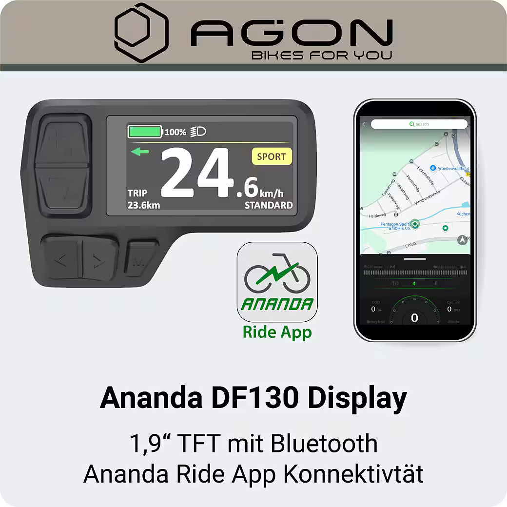 AGON Alpha E-Bike Mountainbike 27,5 Zoll