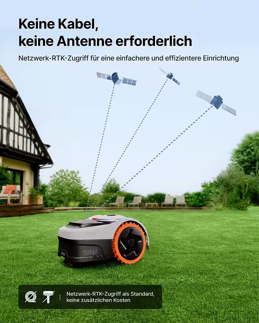Segway Navimow i205 AWD – Robotic Lawnmower Without Boundary Wire