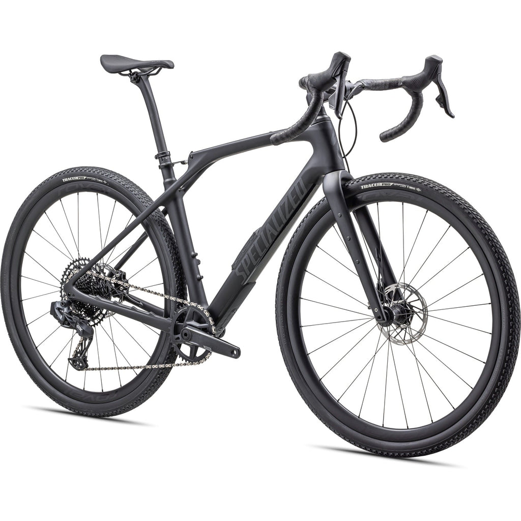 Specialized DIVERGE STR EXPERT - Carbon Gravel Bike - 2025 - satin black / diamond dust