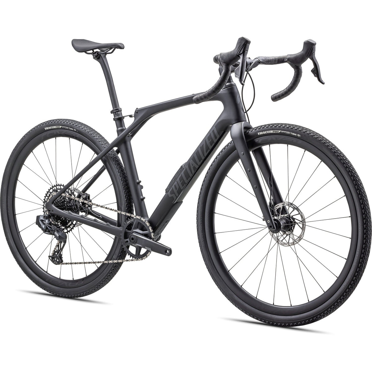 Specialized DIVERGE STR EXPERT - Carbon Gravel Bike - 2025 - satin black / diamond dust