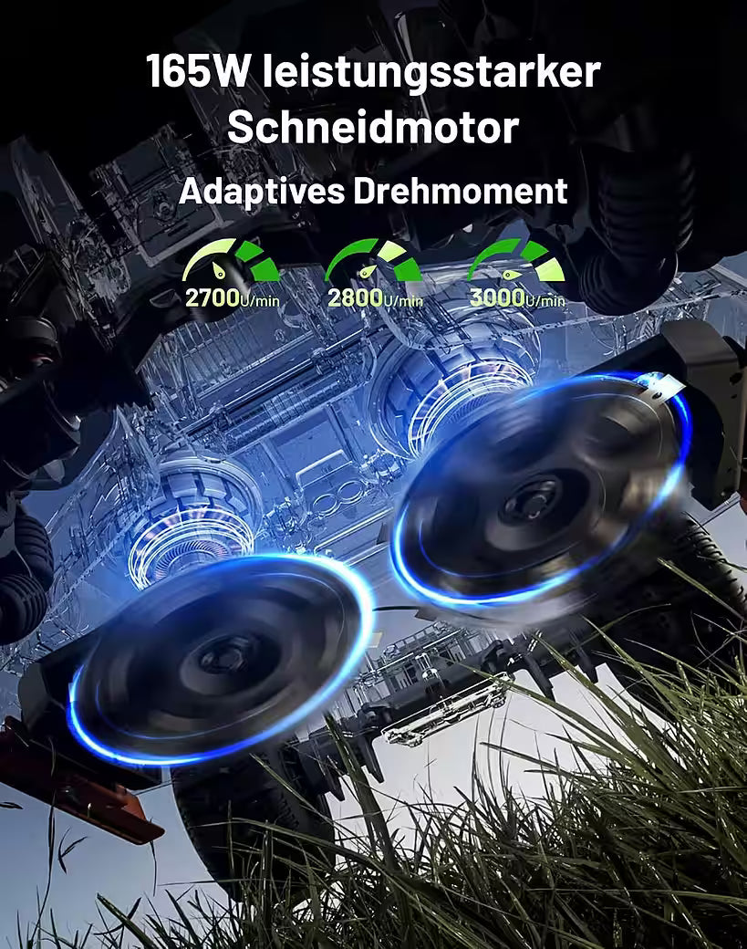 MAMMOTION Robot tondeuse LUBA 3 AWD 3000 avec garage