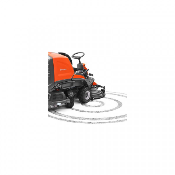 Husqvarna Rider RC 320Ts AWD 4×4 – Tondeuse frontale avec plateau de coupe de 112 cm