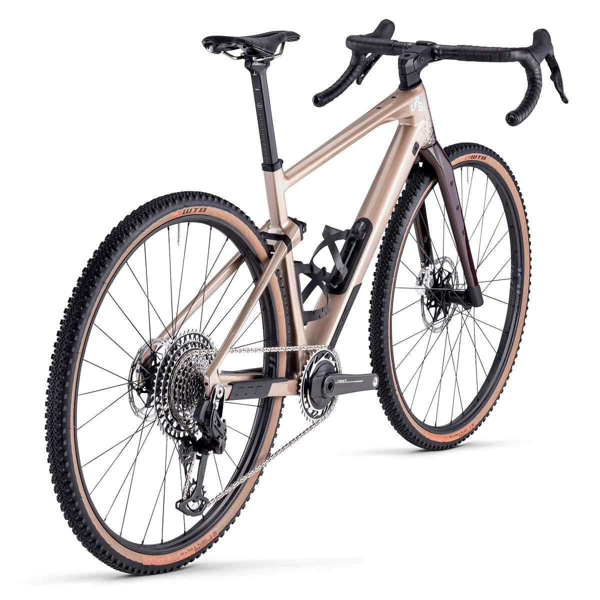 BMC URS 01 ONE - Carbon Gravel Bike - 2024 - warm gold / dark red