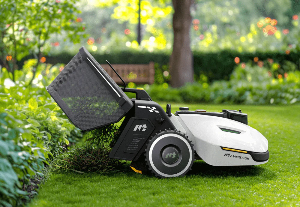MAMMOTION YUKA 3000 + Kehr-Set + zusätzlicher 4,5-Ah-Akku