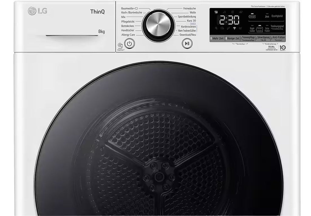 LG Vivace RT80V9W Wärmepumpentrockner
