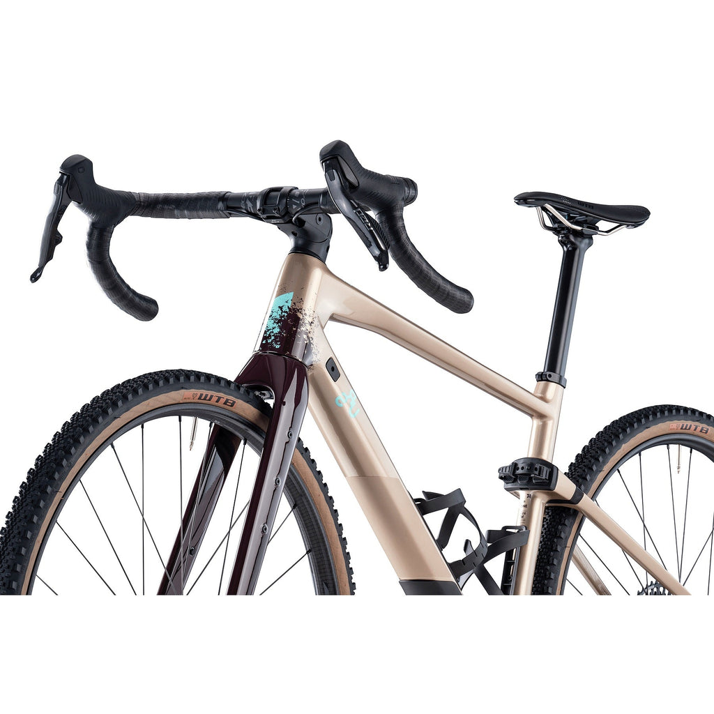 BMC URS 01 ONE - Carbon Gravel Bike - 2024 - warm gold / dark red