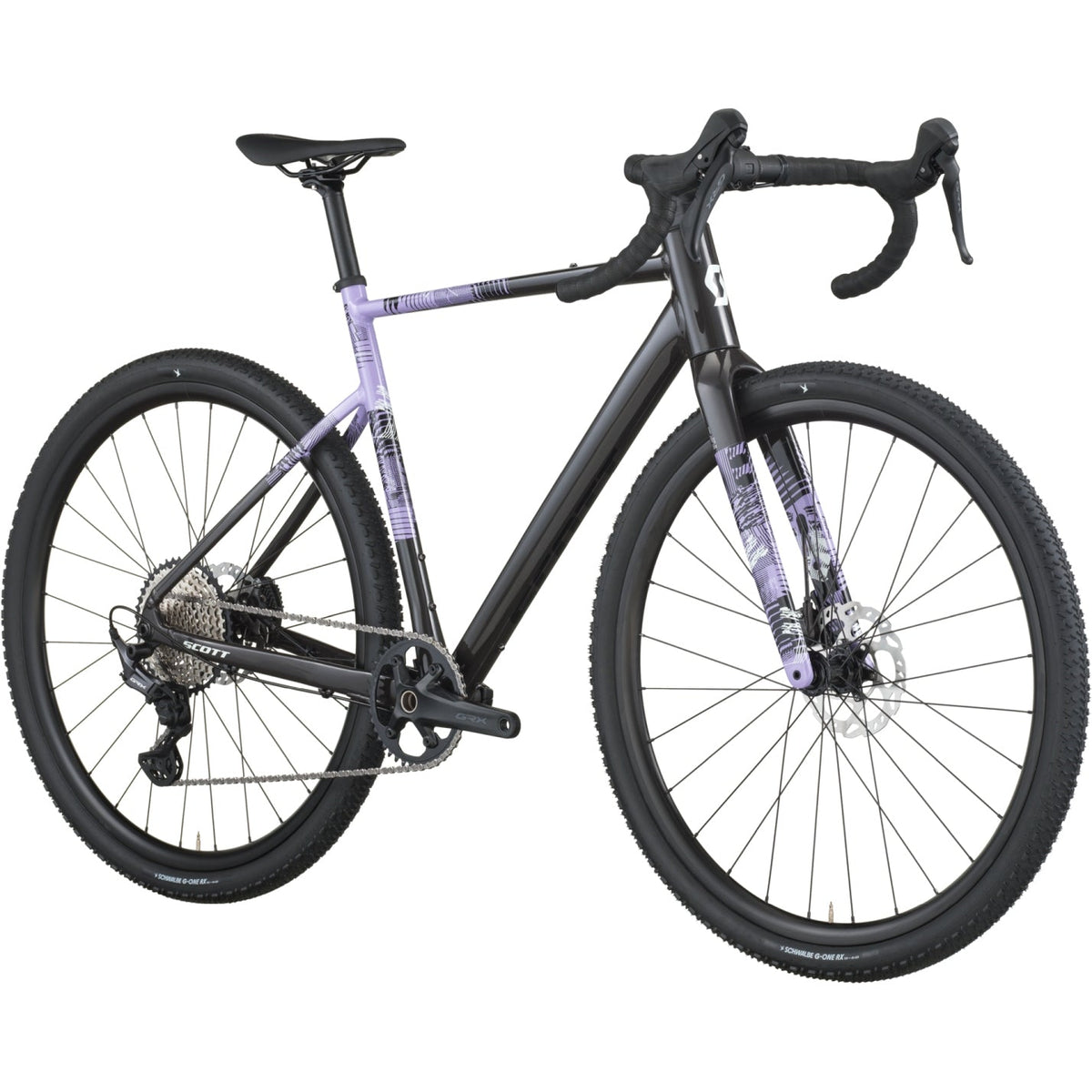SCOTT SPEEDSTER GRAVEL 10 - Gravel Bike - 2026 - carbon black / tulip purple