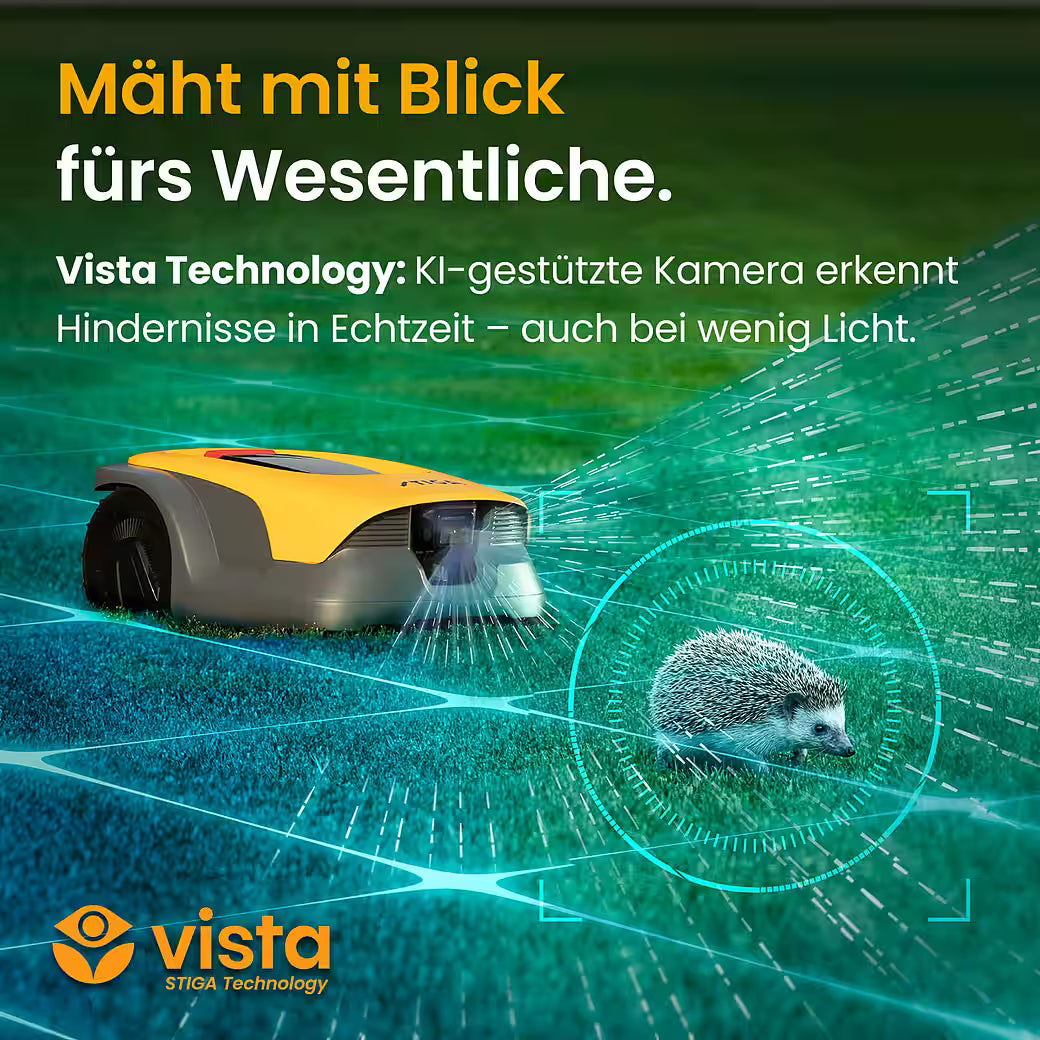 STIGA A 6v – Robotic lawnmower without perimeter wire