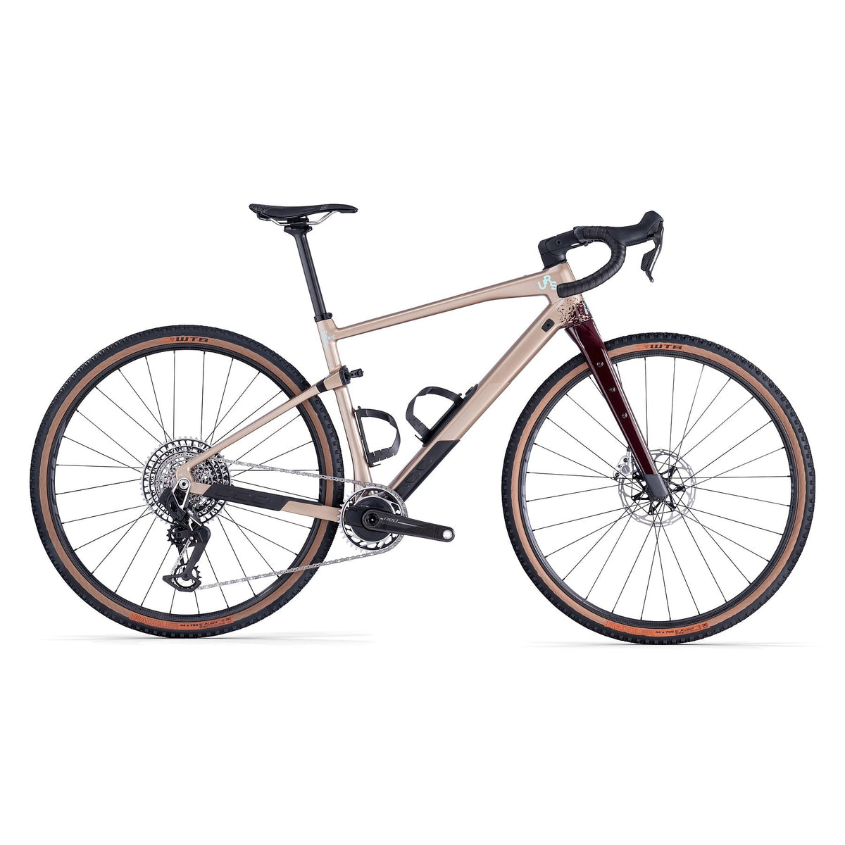 BMC URS 01 ONE - Carbon Gravel Bike - 2024 - warm gold / dark red