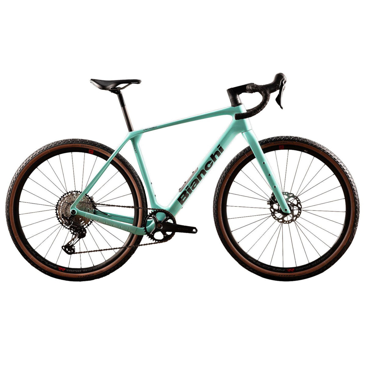 Bianchi ARCADEX COMP Velomann - GRX - Carbon Gravel Bike - 2026 - CK16 / graphite glossy