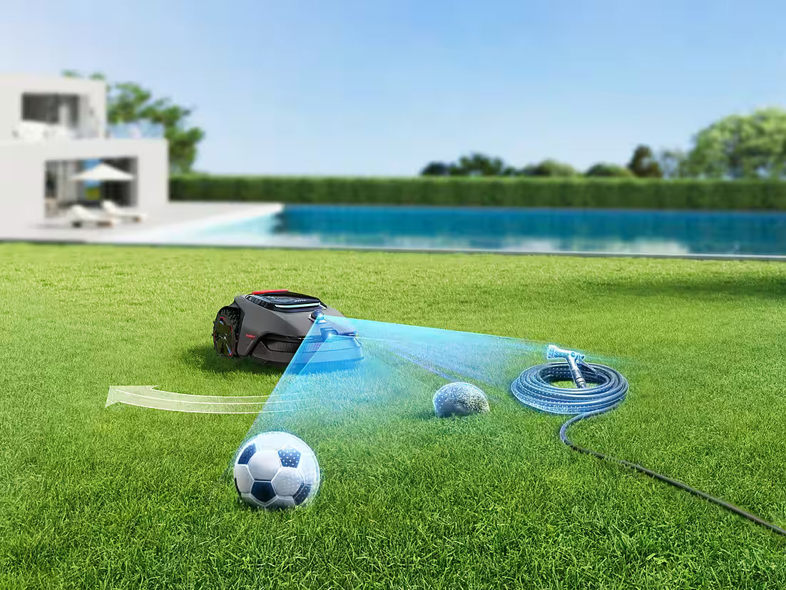 MOVA LiDAX Ultra 800 – Kabelloser Mähroboter mit 3D-LiDAR & AI Vision