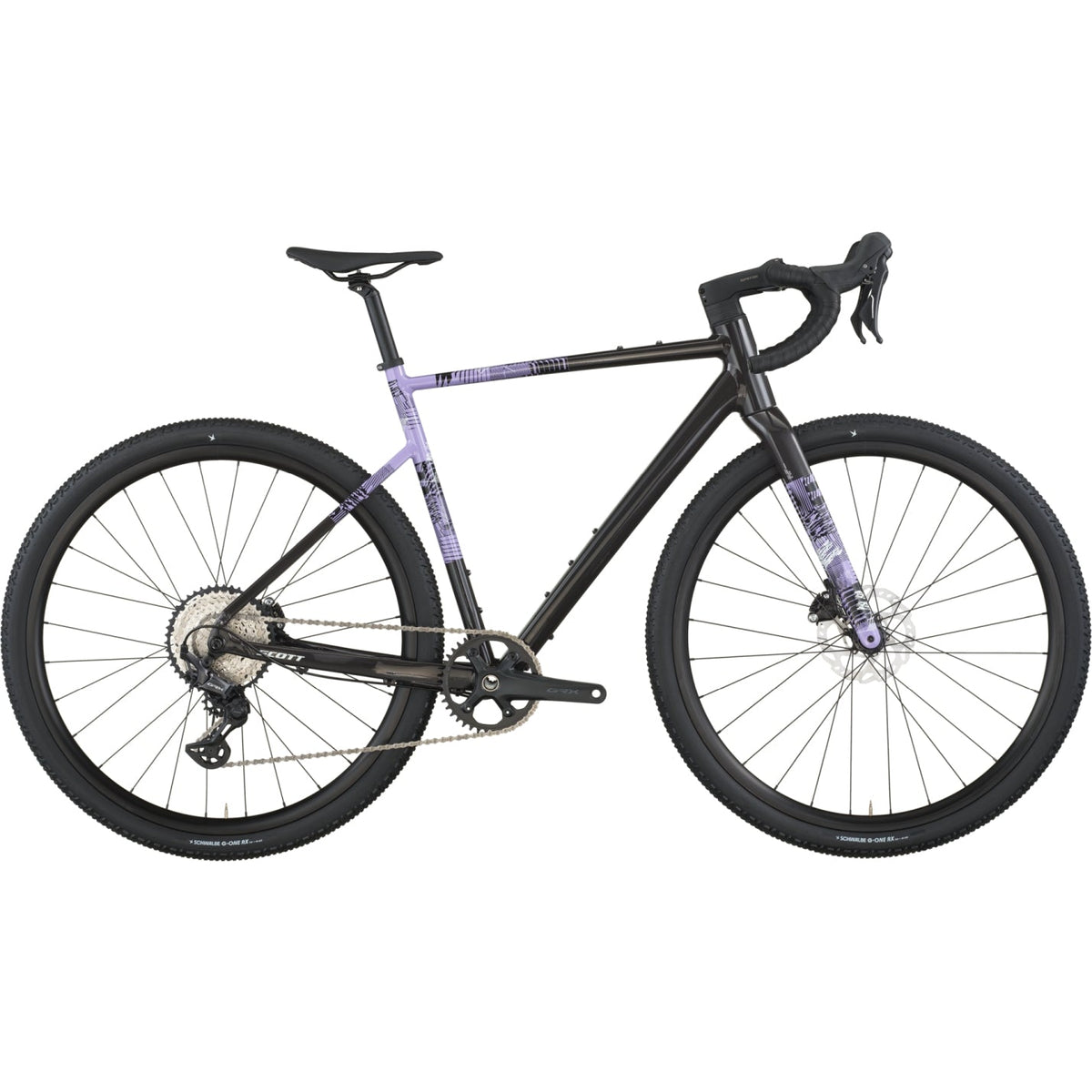 SCOTT SPEEDSTER GRAVEL 10 - Gravel Bike - 2026 - carbon black / tulip purple