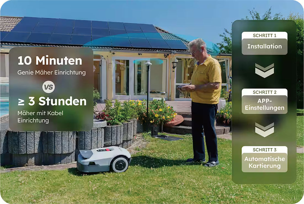 MOVA 1000 – Intelligenter Rasenmähroboter