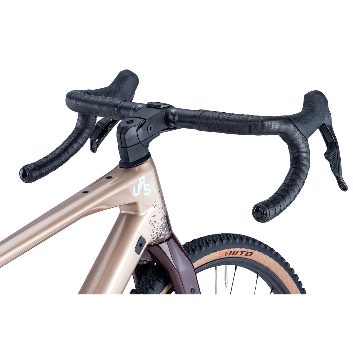 BMC URS 01 ONE - Carbon Gravel Bike - 2024 - warm gold / dark red