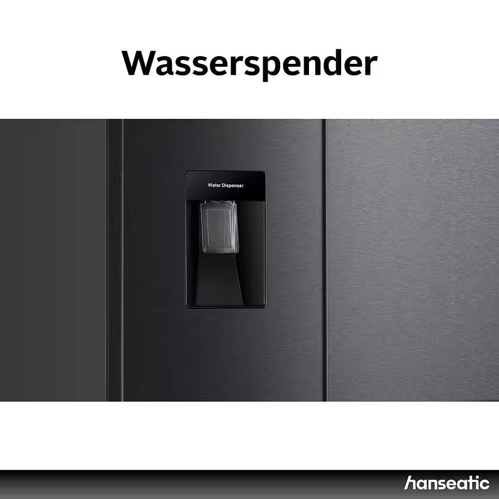 HANSEATIC Multi Door Kühl-/Gefrierkombination HCDB18080DWDBI