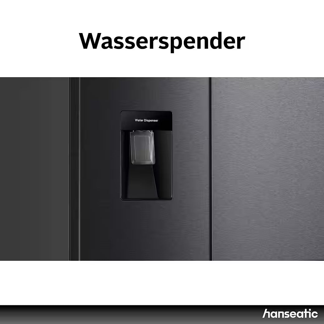 HANSEATIC Multi Door Kühl-/Gefrierkombination HCDB18080DWDBI