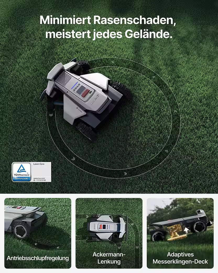 NAVIMOW X420 – Robot tondeuse sans fil périphérique