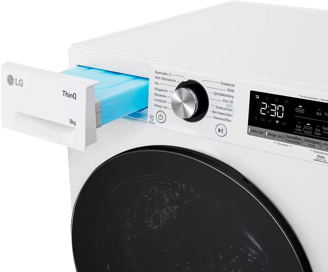 LG Vivace RT80V9W Wärmepumpentrockner