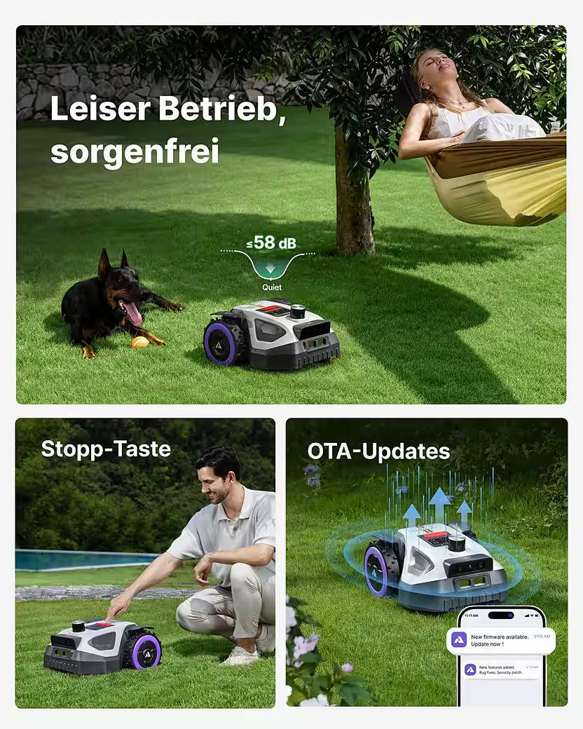 ANTHBOT M9 PRO Set mit Garage Pro & RTK-Booster