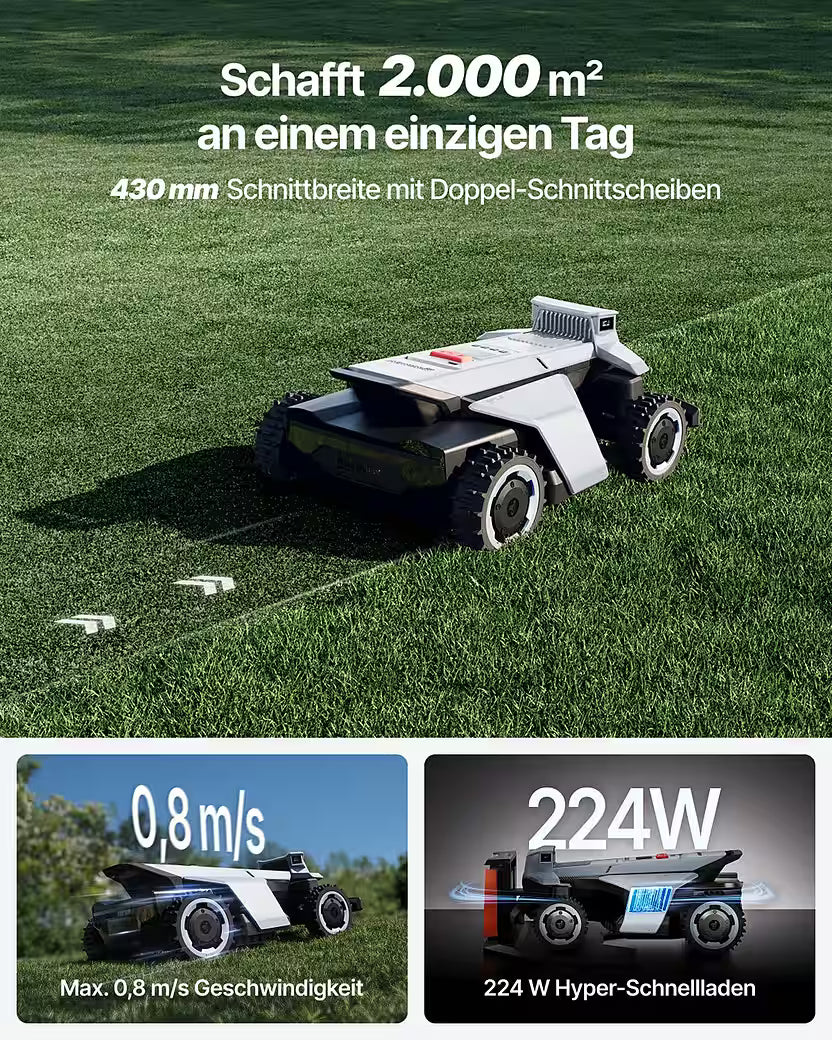 NAVIMOW X420 – Robot tondeuse sans fil périphérique