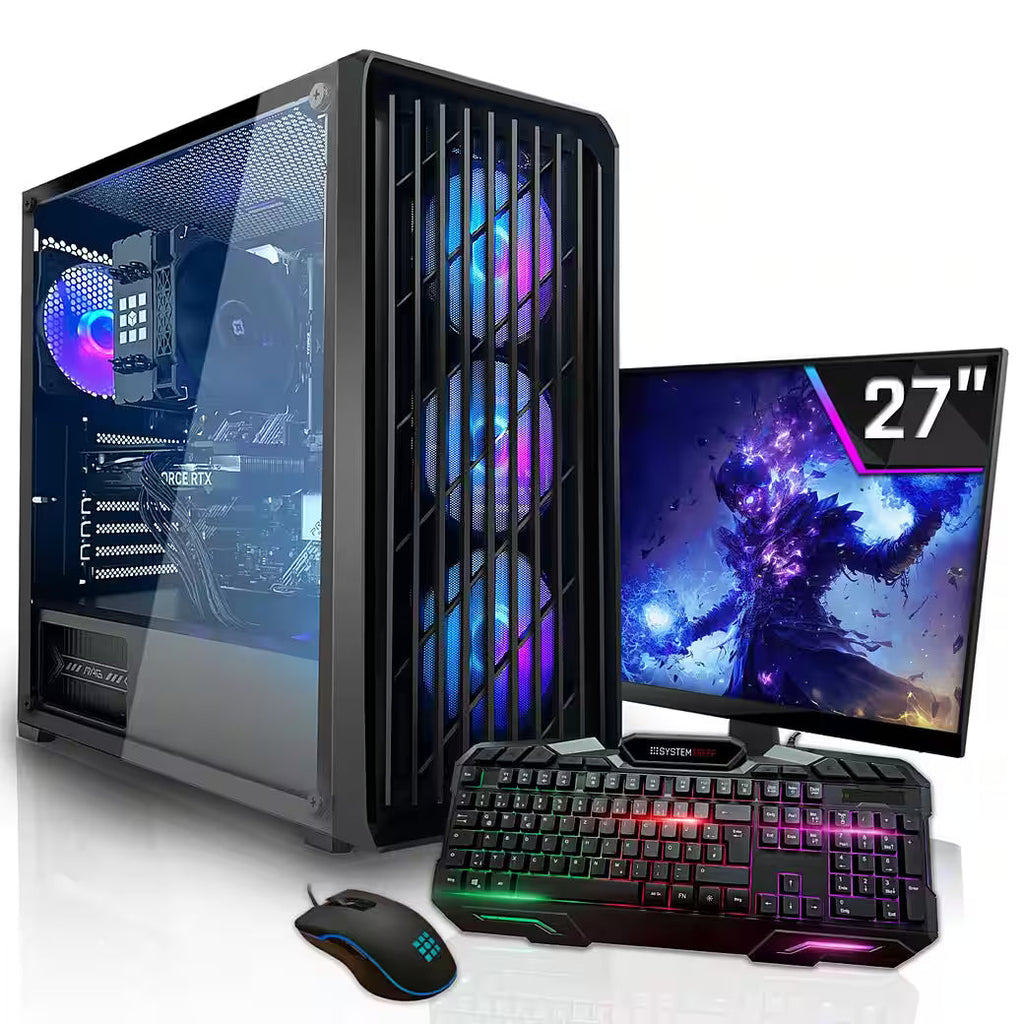SYSTEMTREFF Basic Gaming-PC-Komplettsystem