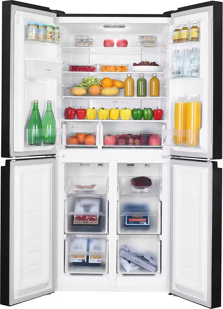 HANSEATIC Multi Door Kühl-/Gefrierkombination HCDB18080DWDBI