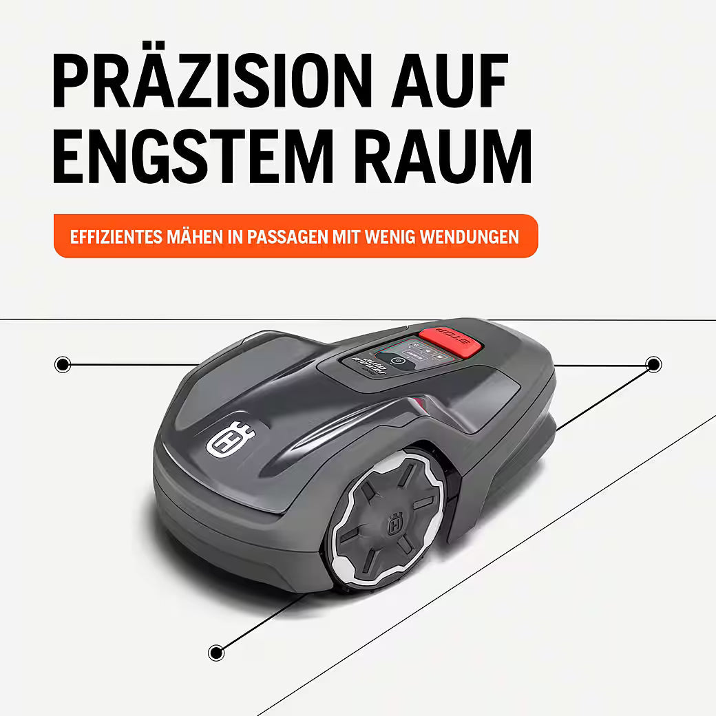 HUSQVARNA Automower Aspire R4 – Kompakter Mähroboter