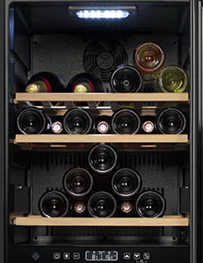 BOSCH KWK36ABGA – Weinkühlschrank mit 2 Temperaturzonen und Vinotag App
