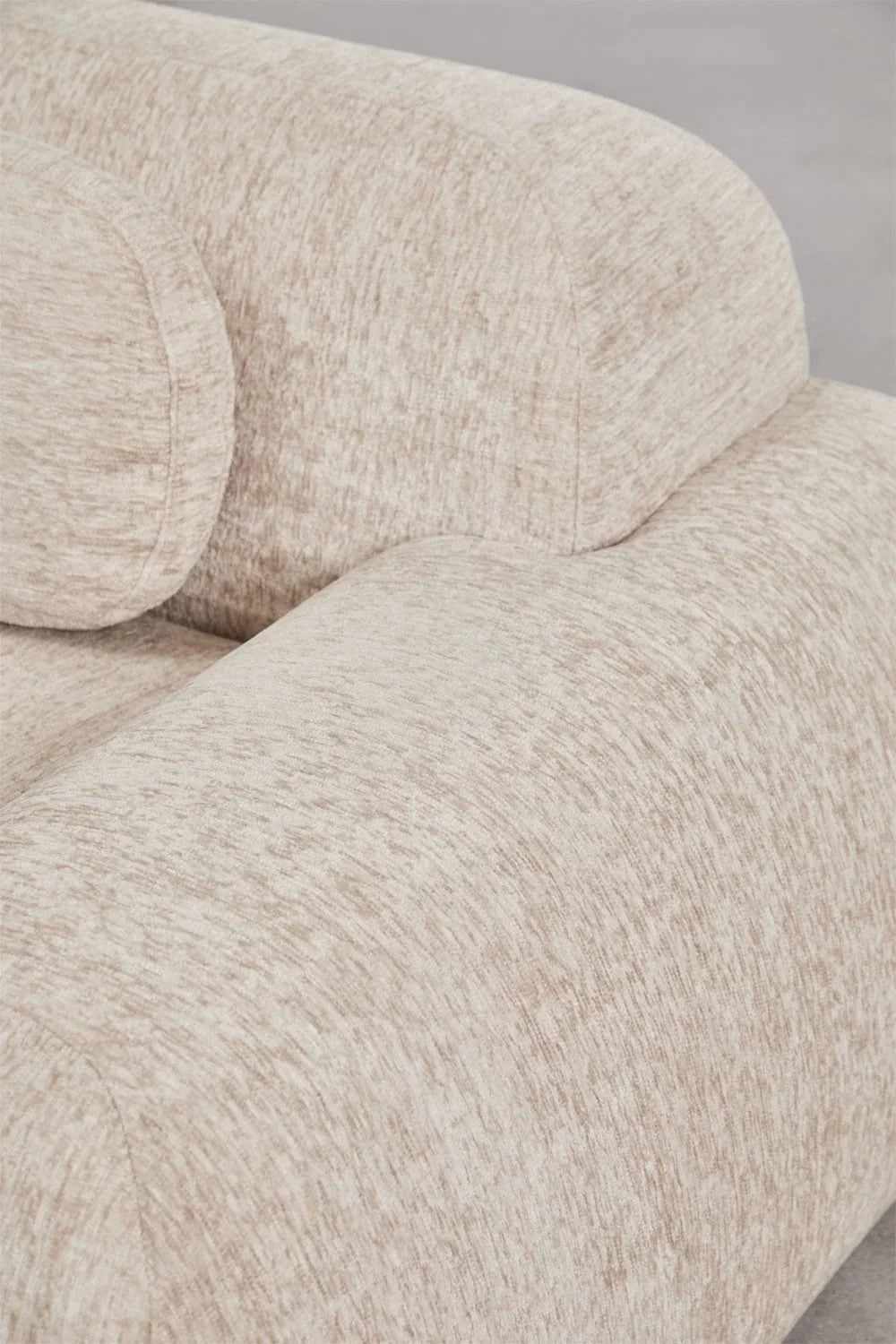 Merida Modulares Chenille-Sofa, 2-teilig