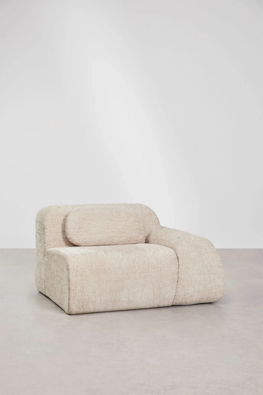 Merida Modulares Chenille-Sofa, 2-teilig