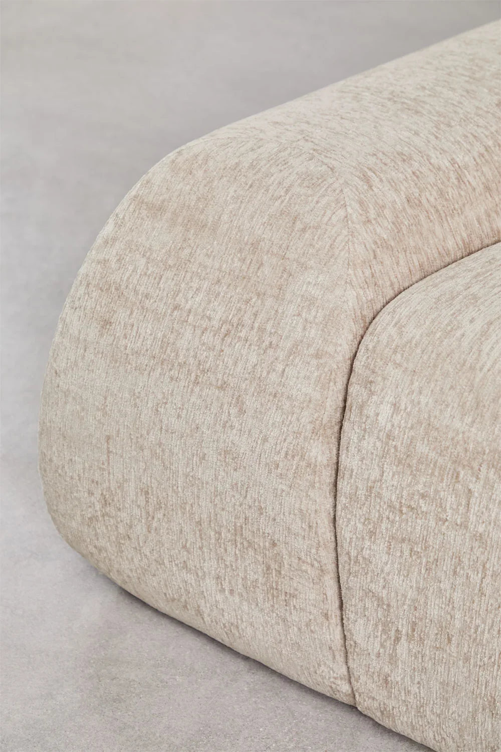 Merida Modulares Chenille-Sofa, 2-teilig