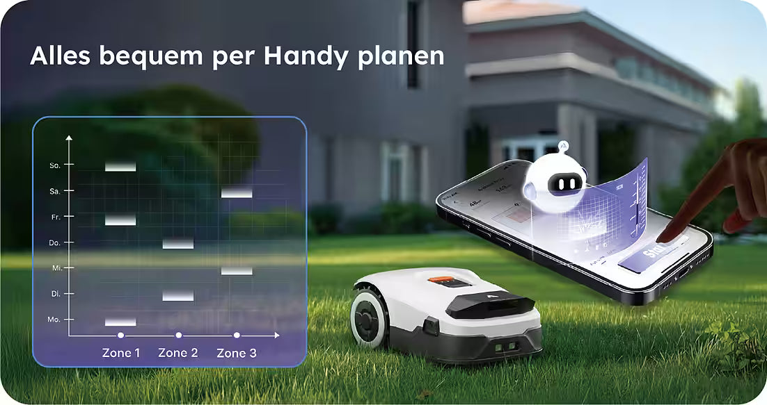 MOVA 1000 – Intelligenter Rasenmähroboter