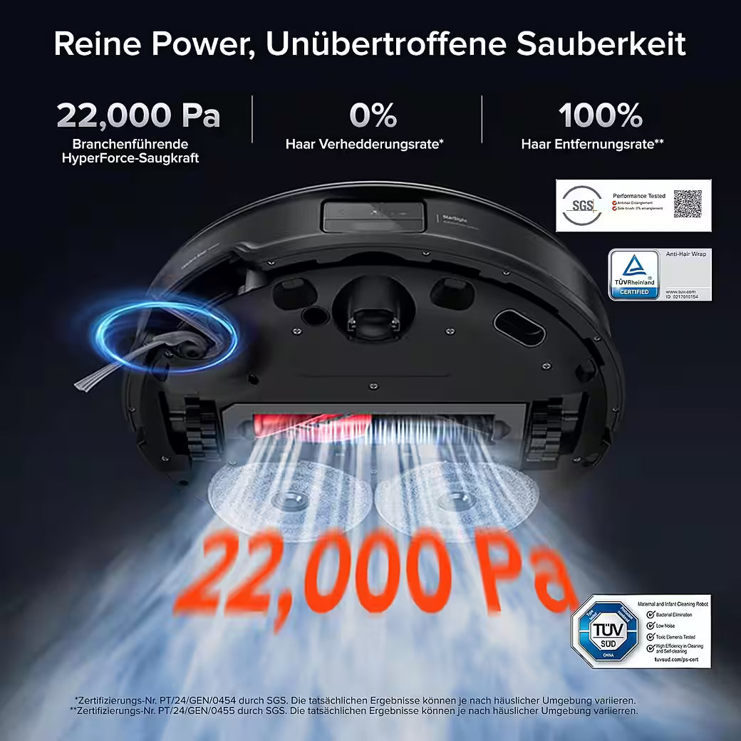 ROBOROCK Saros 10R – Saugroboter mit Wischfunktion