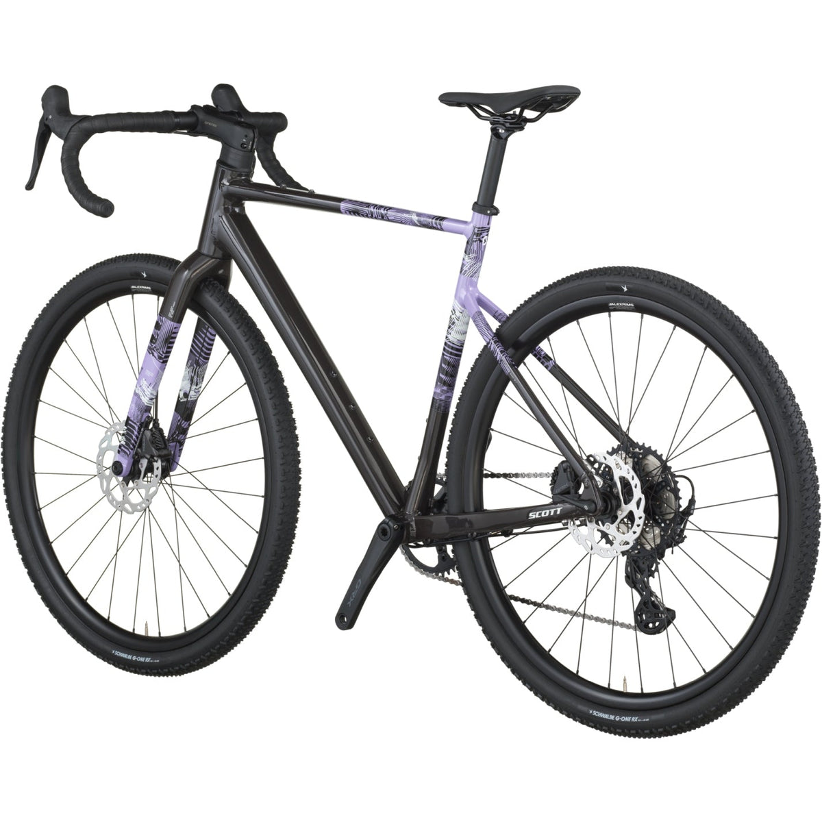 SCOTT SPEEDSTER GRAVEL 10 - Gravel Bike - 2026 - carbon black / tulip purple