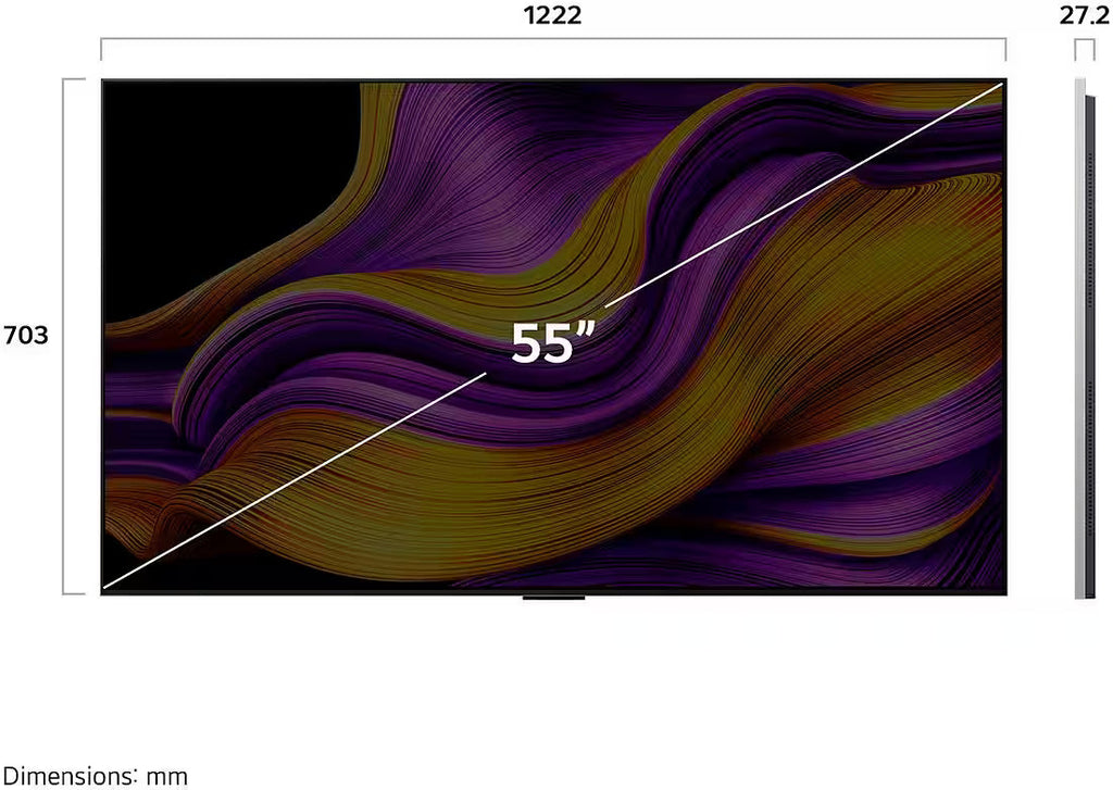LG OLED55G58LW OLED-Fernseher