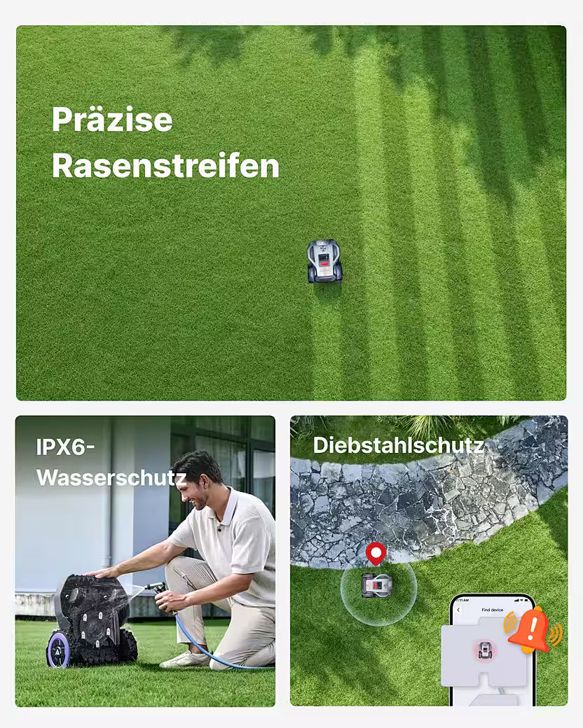 ANTHBOT M9 PRO Set mit Garage Pro & RTK-Booster